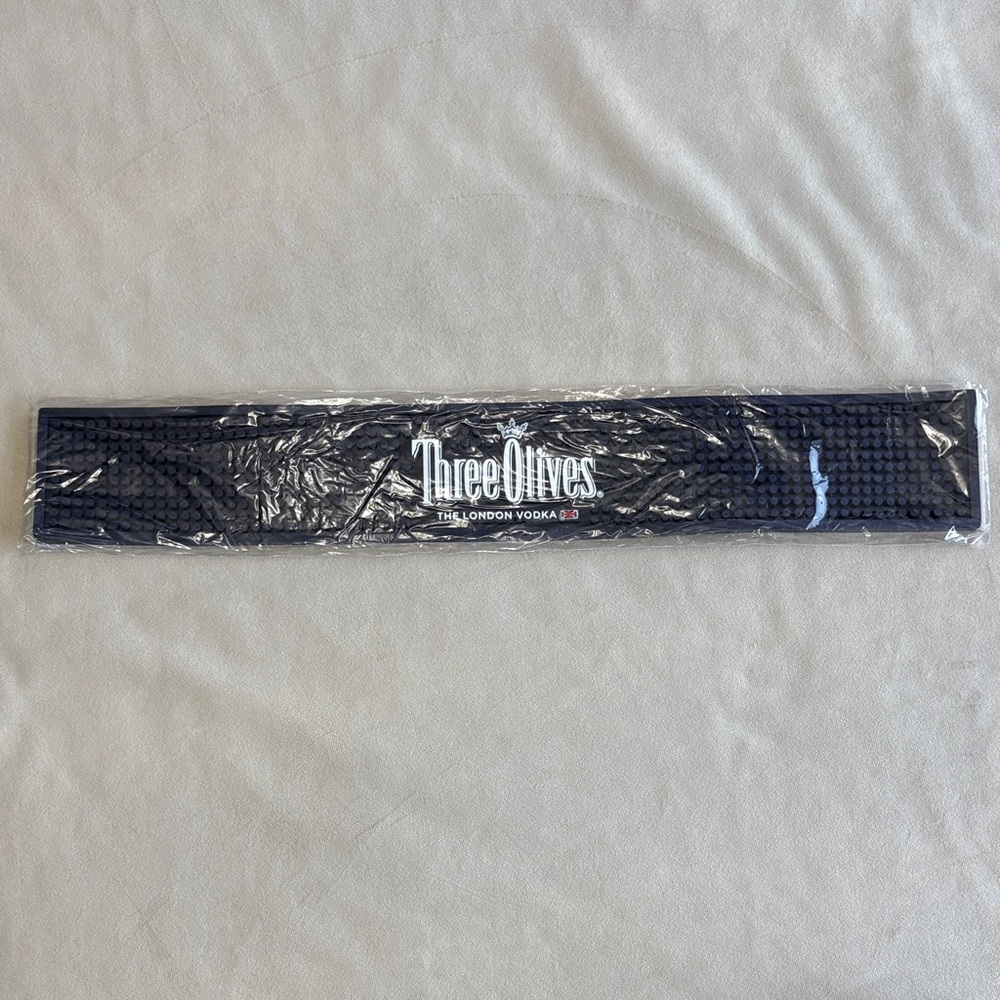 Three Olives The London Vodka Rubber Bar Mat